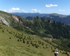 salendo da Rusio verso il rifugio