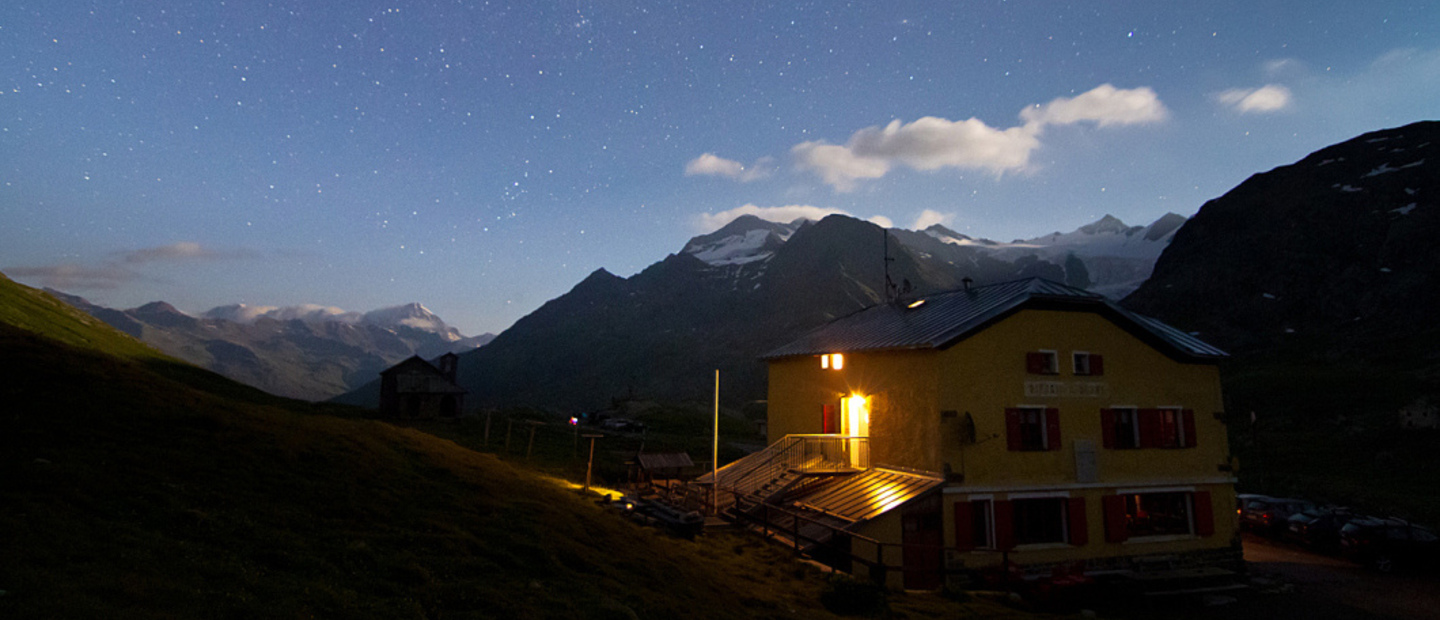 Rifugio Berni all'alba