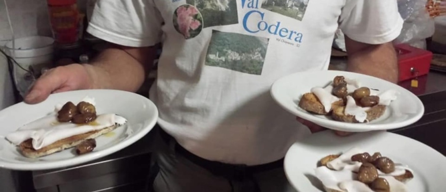 I piatti dell'Osteria Alpina