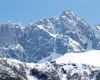 La Punta Sfinge e il Ligoncio in invernale