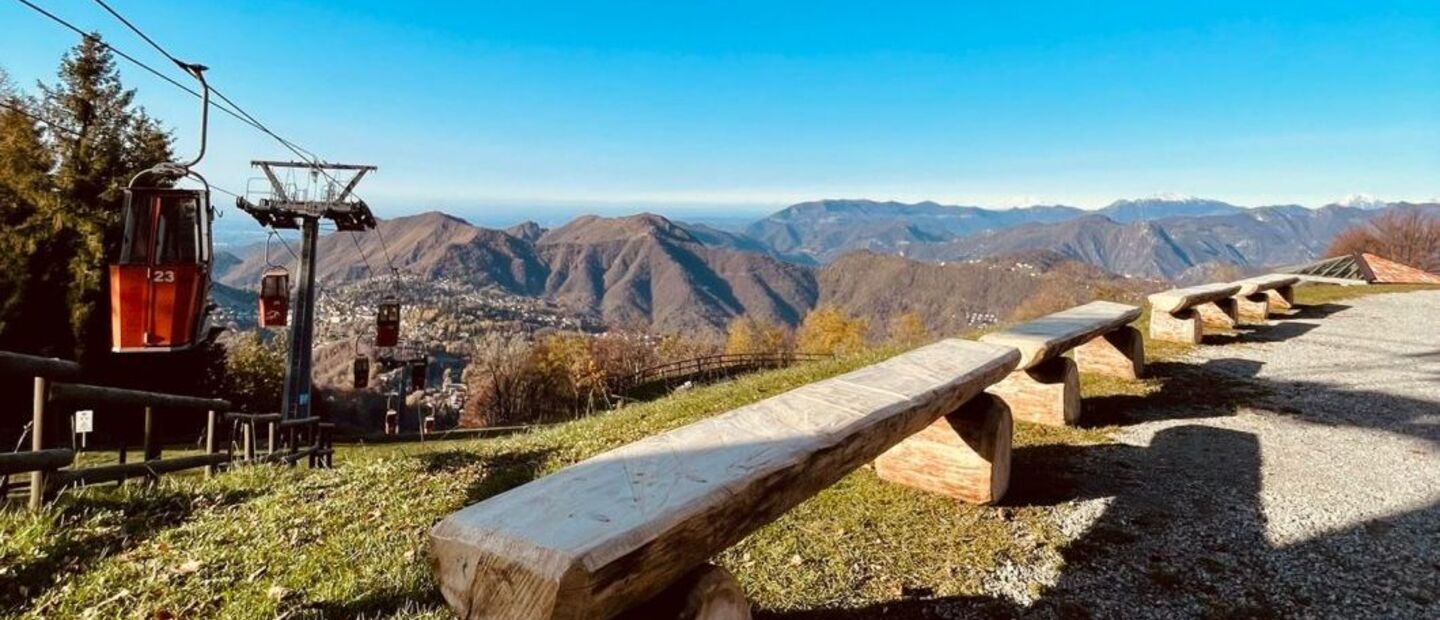 Vista da ingresso rifugio