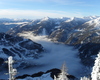 Spettacolare panorama dalla terrazza del rifugio Motta