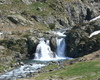 una delle numerose cascate che il Serio offre alla nostra vista nelle vicinanze del rifugio Barbellino
