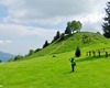 Attorno al Rifugio Monte Poieto una bellissima distesa di prato pianeggiante con un parco giochi,
adatto per un picnic con la famiglia e d'inverno con la neve i bambini possono tranquillamente bobbare.