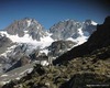 Rifugista e panorama