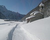 dal parcheggio al Rifugio ,tutto l'inverno mantengo a mie spese,l'apertura della strada