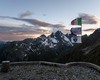 Il tramonto visto dal piazzale del rif. Brunone