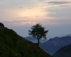 Vista verso la Valsassina appena prima del tramonto