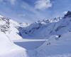 lago artificiale del Barbellino e dintorni del rifugio completamente innevati