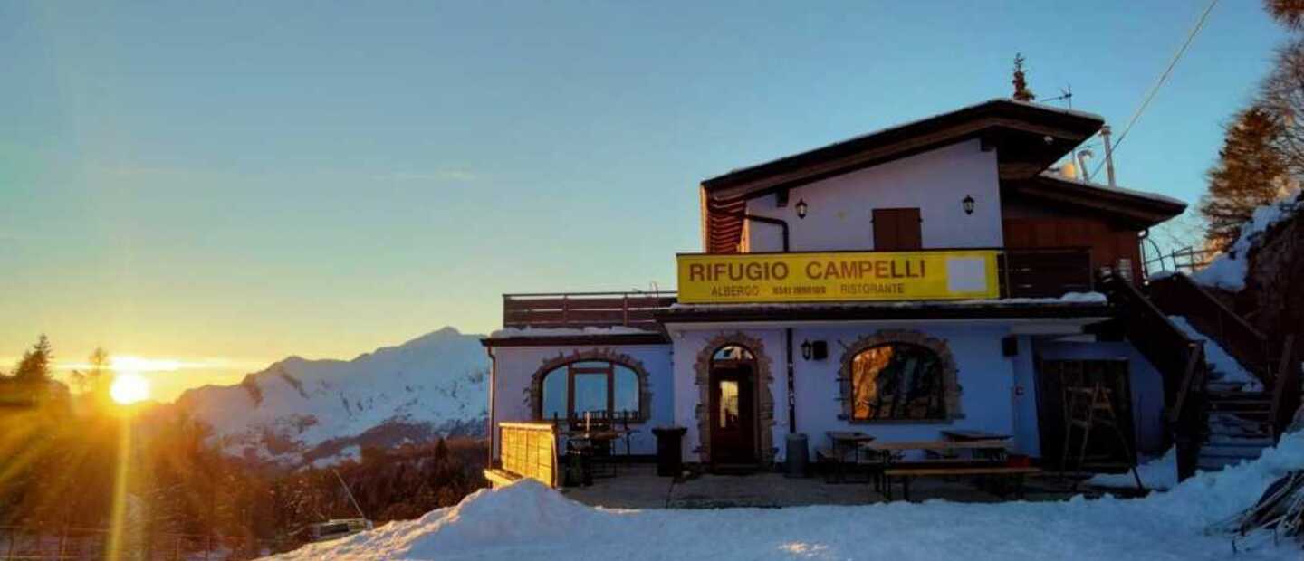 Esterno rifugio