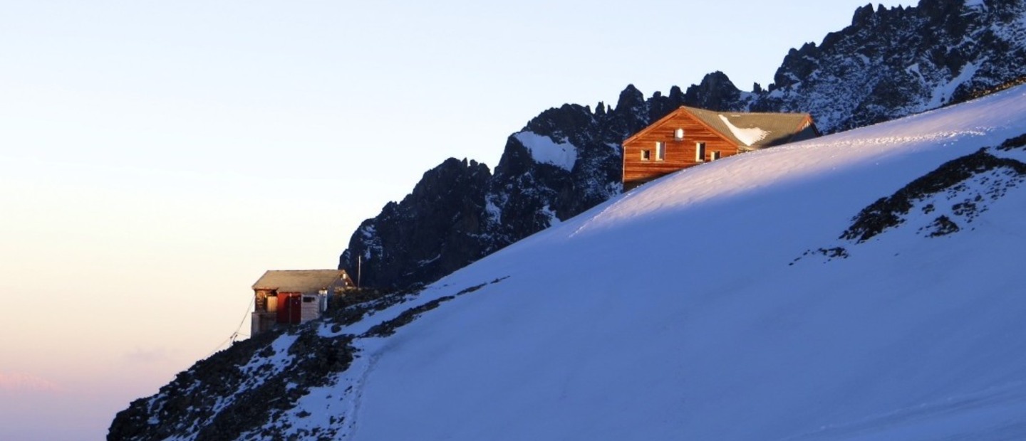 Il rifugio Marco e Rosa