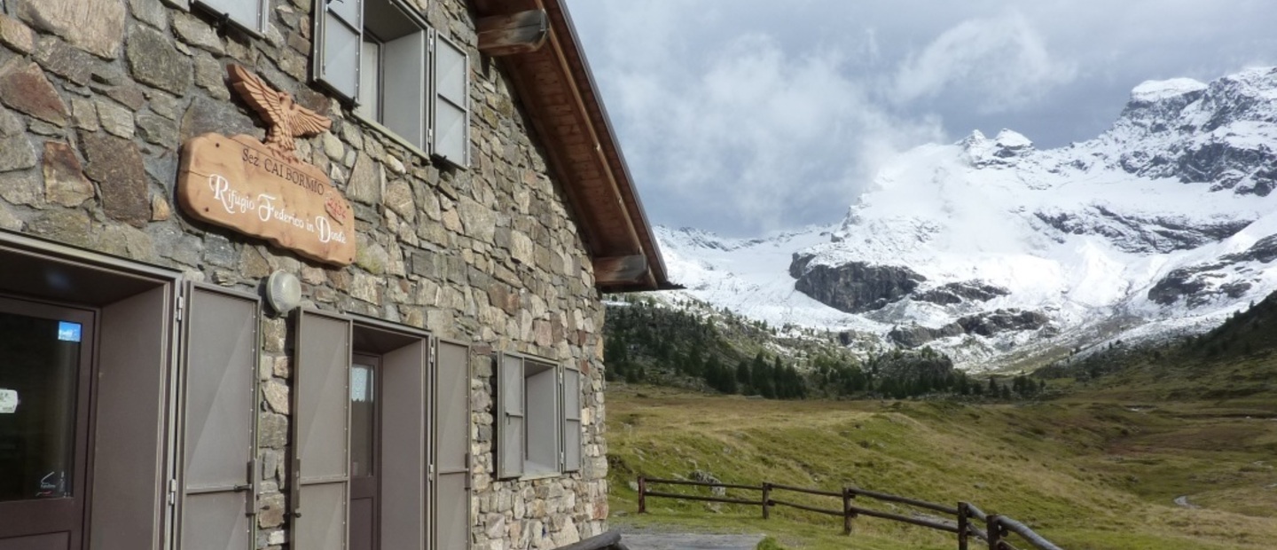 Rifugio Federico e cime di Lago Spalmo