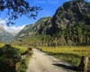 Passeggiata lungo il sentiero che porta al rifugio