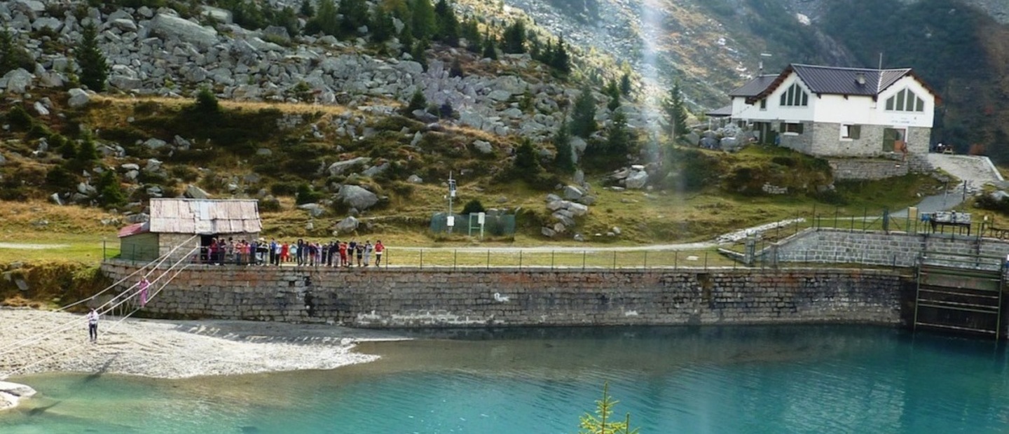 Panoramica del rifugio Lissone