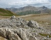 Panorama sulle cime del Livignasco e della bassa Engadina.