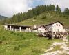 ecco come si presenta l'alpeggio sottostante il rifugio 