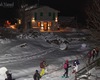 Ciaspolatori nei pressi del rifugio