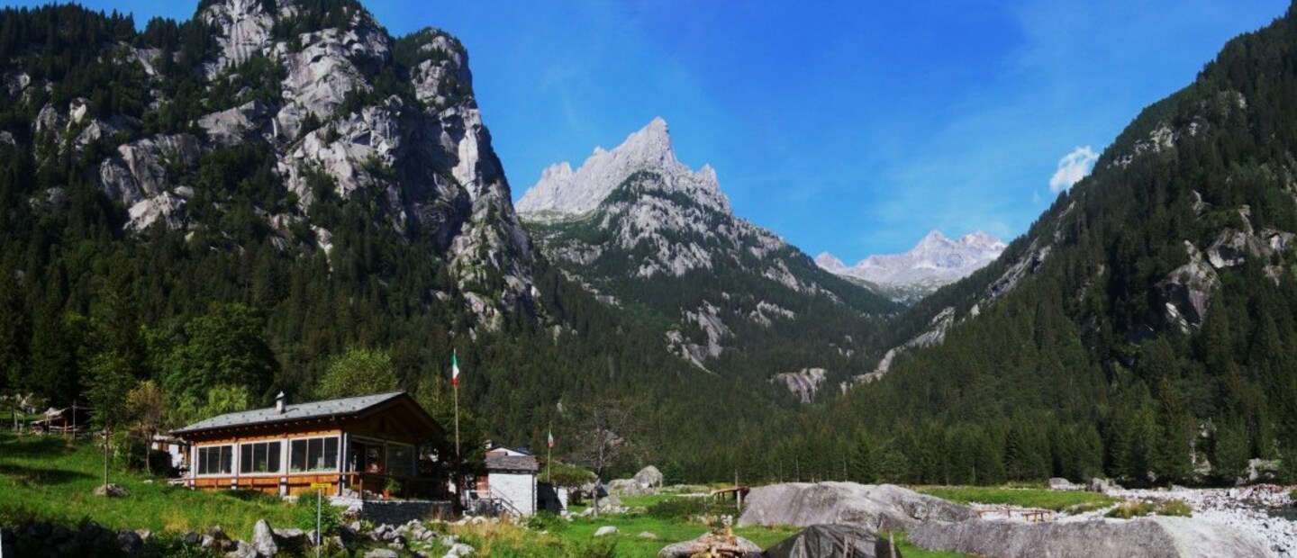 panoramica rifugio Rasega