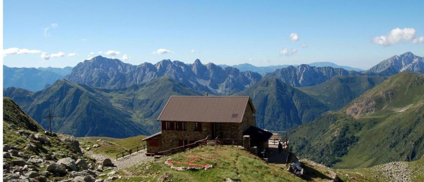 Panoramica dal rifugio Torsoleto