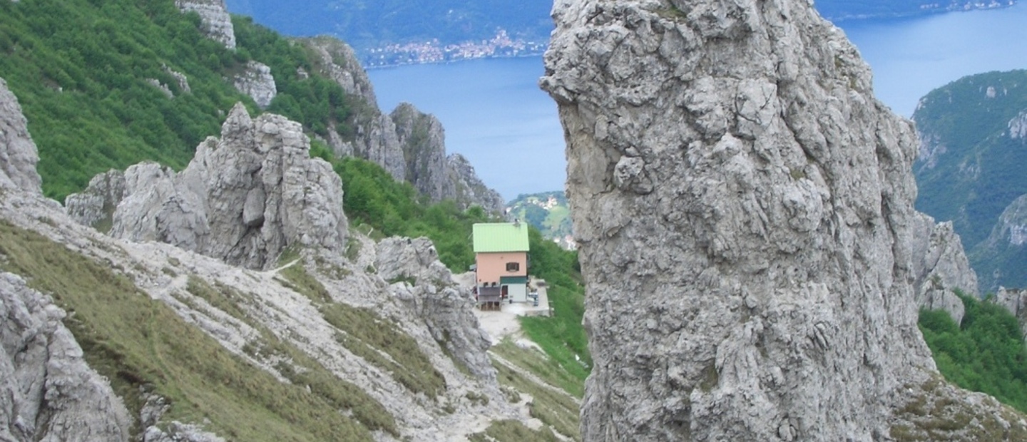 Il rifugio Rosalba 