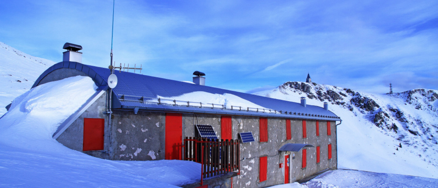 Rifugio Almici sul Monte Guglielmo