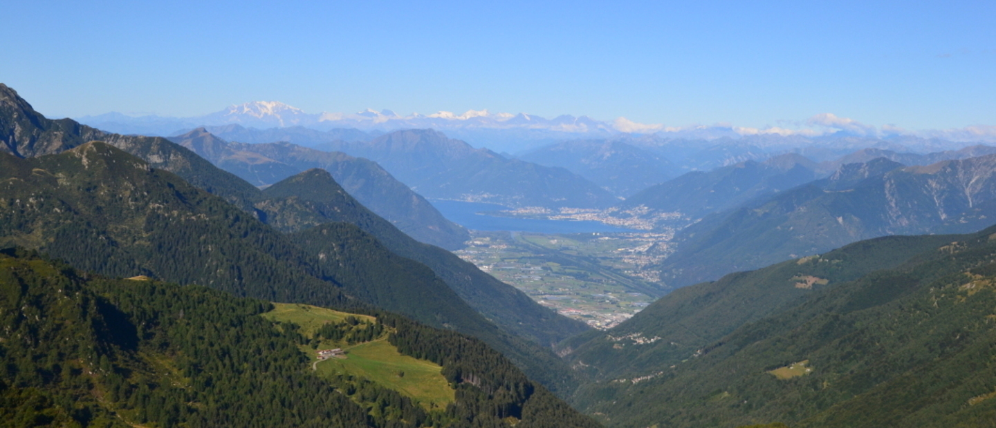 Panorama dal passo Jorio