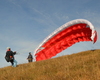 Decollo parapendio a pochi passi dal rifugio