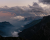 La valle di Fiumenero vista dal piazzale del rifugio Brunone