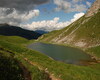 Il lago Branchino, a nord del Sentiro dei fiori.