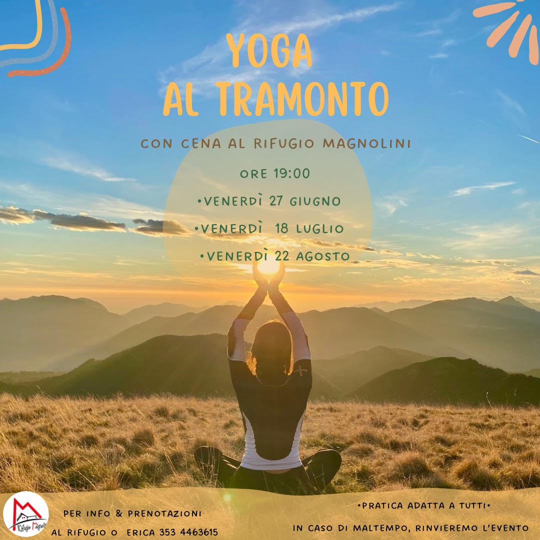 Yoga al tramonto